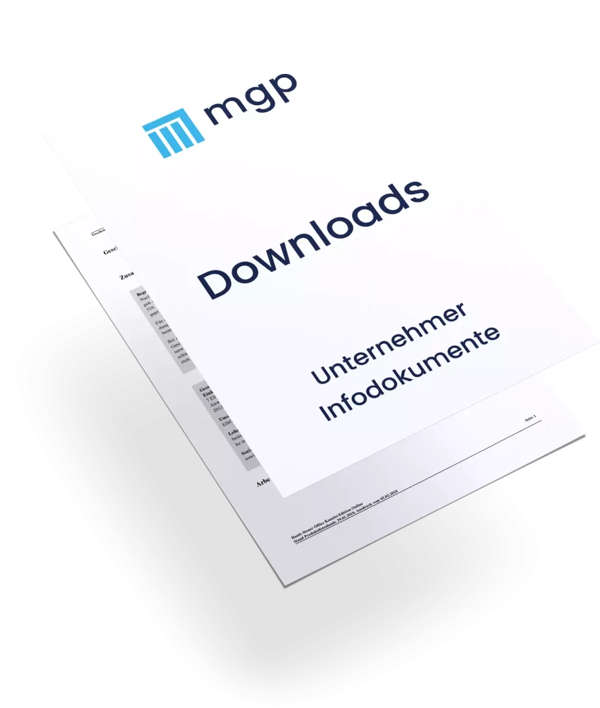 Downloads Unternehmer - Infodokumente