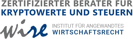 Logo des Instituts für Angewandtes Wirtschaftsrecht für zertifizierte Berater für Kryptowerte und Steuern